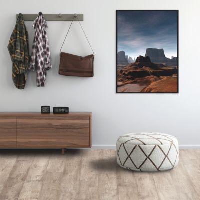 light hardwood flooring in a MN entryway